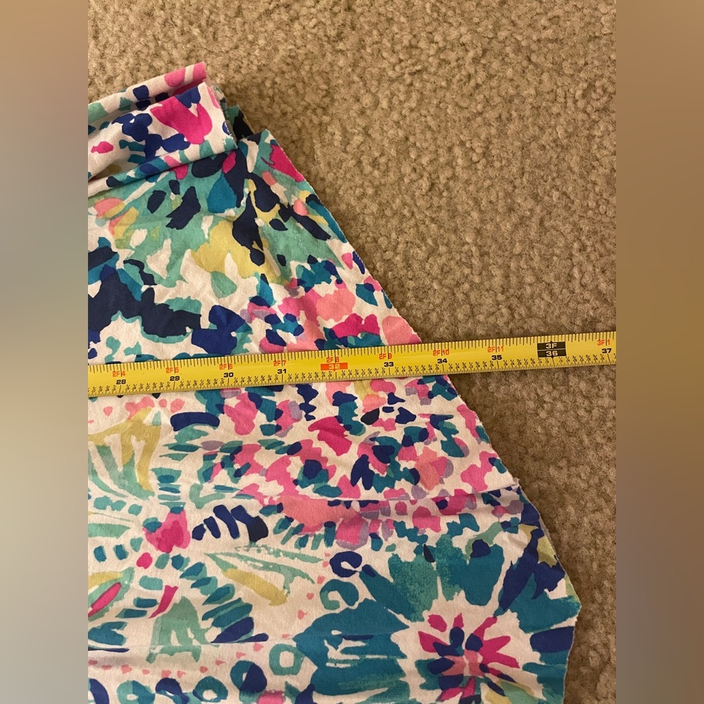 Lilly Pulitzer Loleta Dress Muti Dive In Strapless Floral Cover-Up Resort Spring - Picture 6 of 7